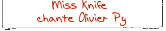 Le Cabaret de Miss Knife